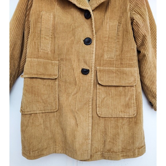 Vintage High Sierra Men's Corduroy Mid Length Jacket Coat Detachable Lining SZ M - Picture 3 of 10